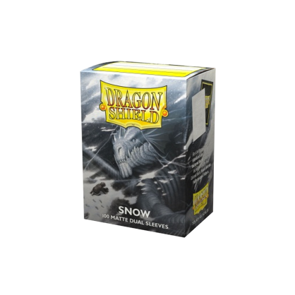 Dragon Shield Sleeves - Dual Matte - Snow