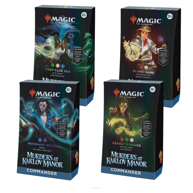 Magic the Gathering - Murders at Karlov Manor - Commander Deck Set