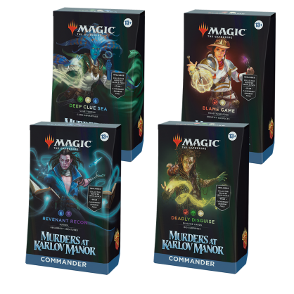 Magic the Gathering - Murders at Karlov Manor - Commander Deck Set