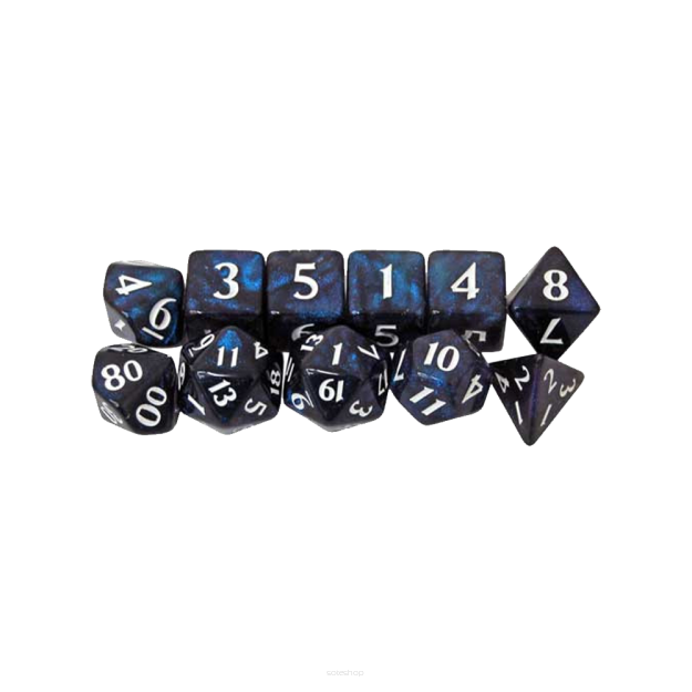 Ultra Pro - Eclipse - 11 Dice Set - Jet Black