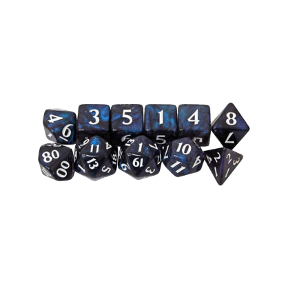 Ultra Pro - Eclipse - 11 Dice Set - Jet Black