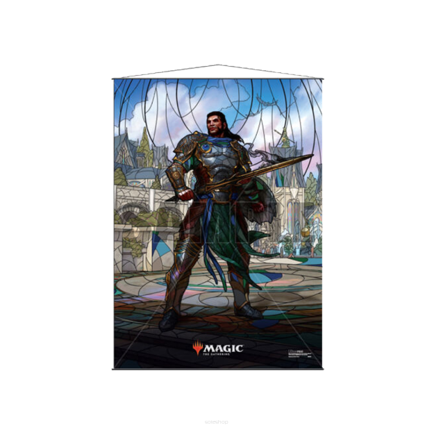 Ultra Pro - Magic: The Gathering - Stained Glass - Gideon Jura - Wall Scroll