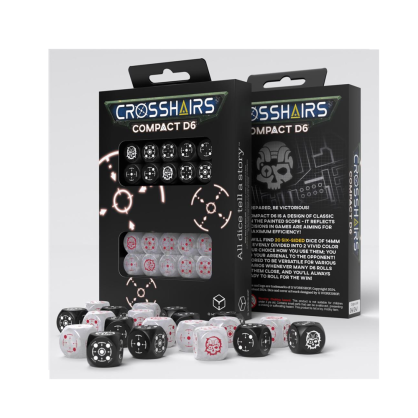 Crosshairs Compact D6 - Black & Pearl