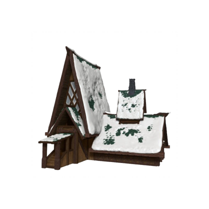 Dungeons & Dragons - Icons of the Realms Miniatures: Icewind Dale - The Lodge Papercraft Set