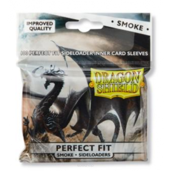 Dragon Shield Standard Perfect Fit Sideloading Sleeves - Clear/Smoke