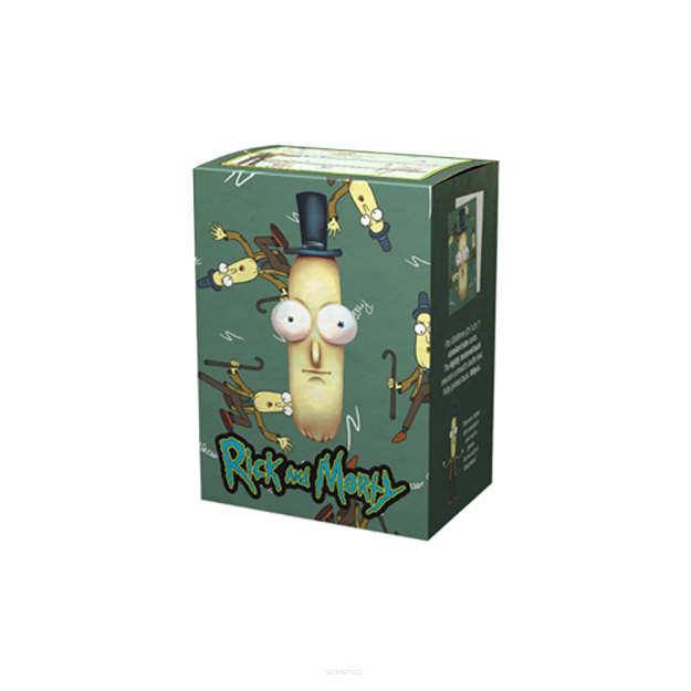 Dragon Shield - Standard Size Sleeves - Mr. Poopy Butthole - Rick and Morty