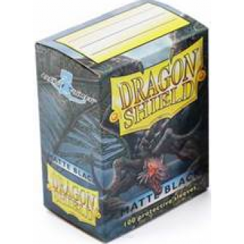 Dragon Shield Standard Sleeves - Matte Black