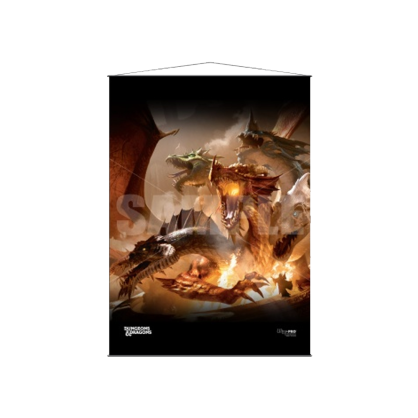 Ultra Pro - Dungeons & Dragons - Cover Series - Wall Scroll - The Rise of Tiamat