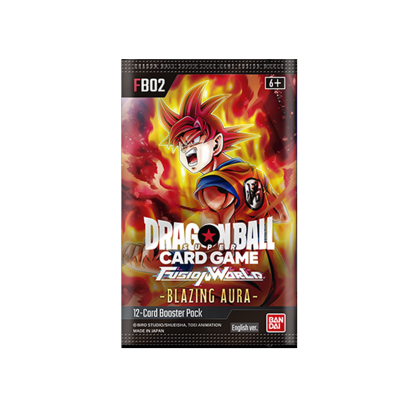 Dragon Ball Super Card Game - Fusion World - Blazing Aura - Booster