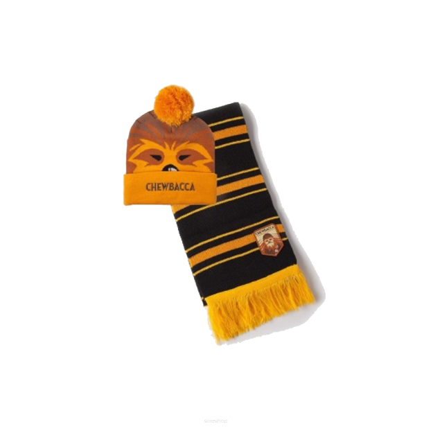 Star Wars - Chewbacca Beanie & Scarf - Zestaw Podarunkowy