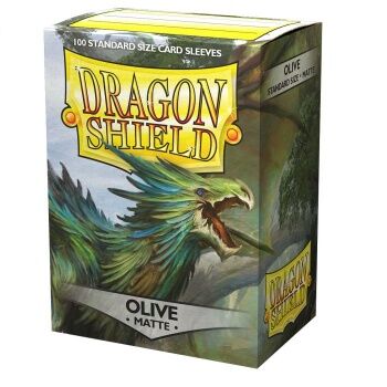 Dragon Shield Standard Sleeves - Olive Matte