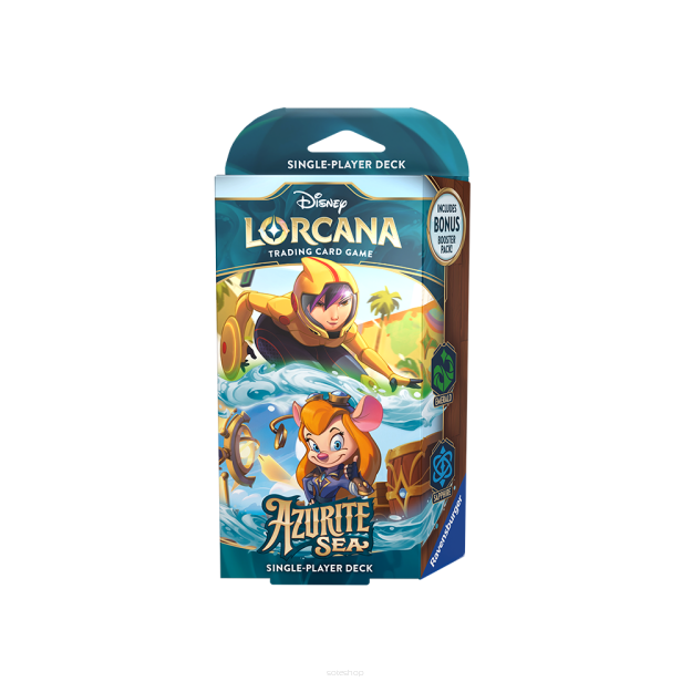 Lorcana - Chapter 6 - Azurite Sea - Starter Deck - Emerald/ Sapphire