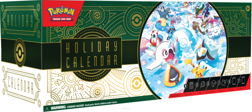 Pokémon TCG: Holiday Calendar 2024 - kalendarz adwentowy